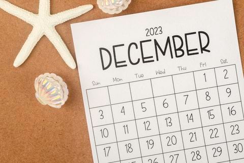 Calendario diciembre 2023