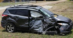 Así quedó la camioneta de Freddy Rincón tras el accidente de tránsito el pasado 11 de abril. El vehículo está bajo custodia de las autoridades, que buscan recopilar más pruebas. 