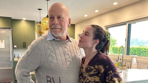 Hija de Bruce Willis publica tierna foto junto a él y en redes ‘estallan’ de emoción