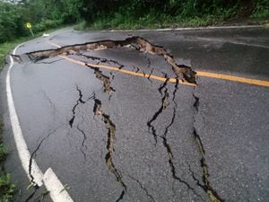 La Gobernación de Cundinamarca son 20 los municipios afectados y 14 las vías del departamento en donde han registrado daños por las lluvias.