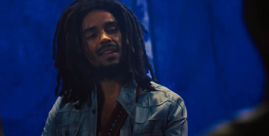 Bob Marley inspiró el guion de 'One Love', lo próximo de Paramount Pictures. Foto: Captura de pantalla de Youtube - 0:17'' de Bob Marley: One Love - Teaser Trailer (2024 Movie)