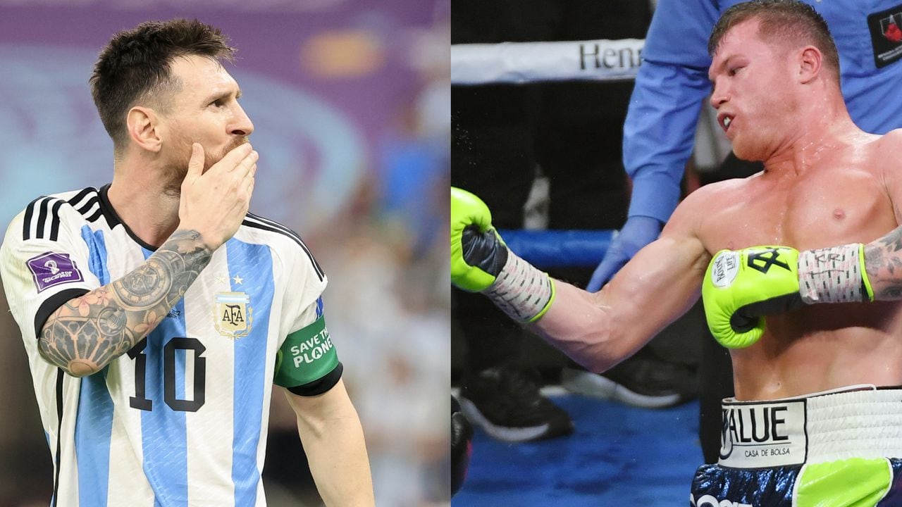Messi y 'Canelo' Álvarez
