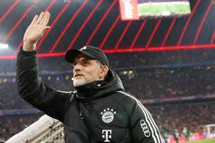 (FILES) Bayern Munich's German head coach Thomas Tuchel waves prior the German first division Bundesliga football match between Bayern Munich and VfB Stuttgart in Munich, southern Germany, on December 17, 2023. FC Bayern Munich's club announced on february 21 that Tuchel will end his contract with Bayern Munich at the end of the season. (Photo by MICHAELA REHLE / AFP) / DFL REGULATIONS PROHIBIT ANY USE OF PHOTOGRAPHS AS IMAGE SEQUENCES AND/OR QUASI-VIDEO
