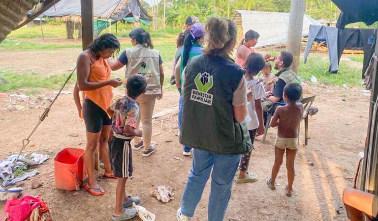 El ICBF hizo presencia en el departamento del Guaviare para poder ver las condiciones en las que viven los indígenas de la región