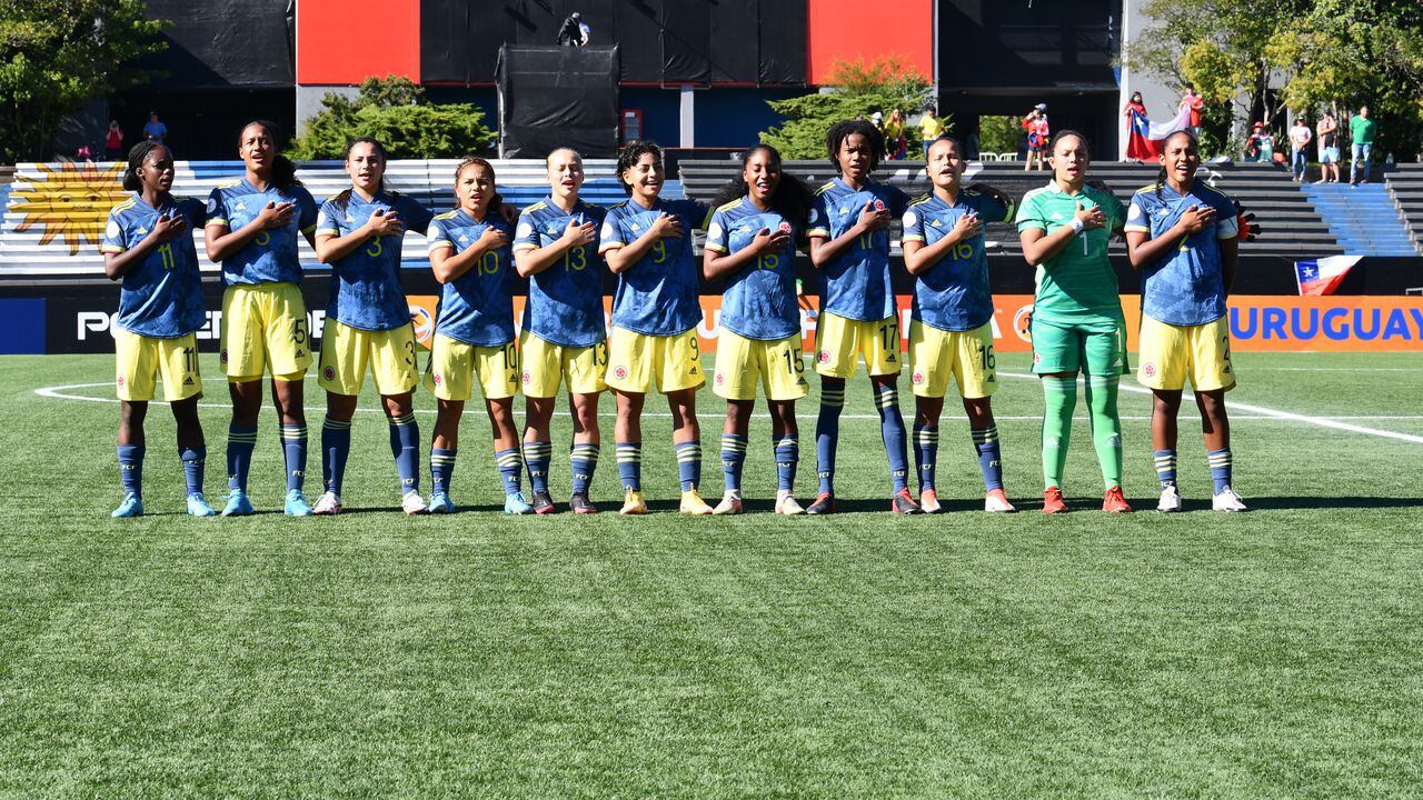 Selección Colombia sub 17 busca el título de la categoría. Este sábado enfrentará a Brasil en el sudamericano sub 17 de Uruguay.