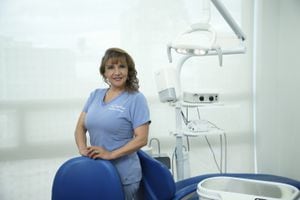 Doctora Martha Vargas, odontóloga periodoncista del Colegio Odontológico Colombiano.