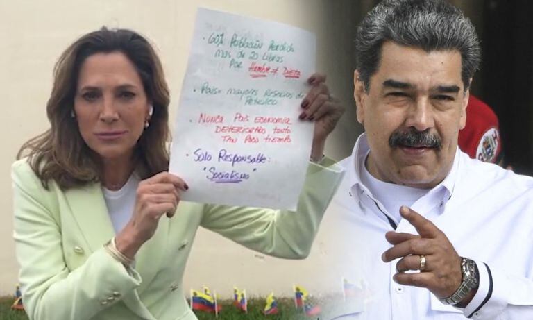 La Congresista estadounidense María Elvira Salazar reveló estadísticas de los 'antilogros' del gobierno Maduro.