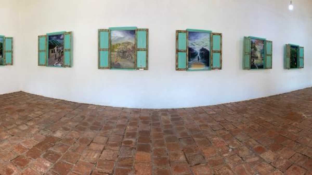 Exposición de las ‘Ventanas de San Joaquín’ en Barichara.