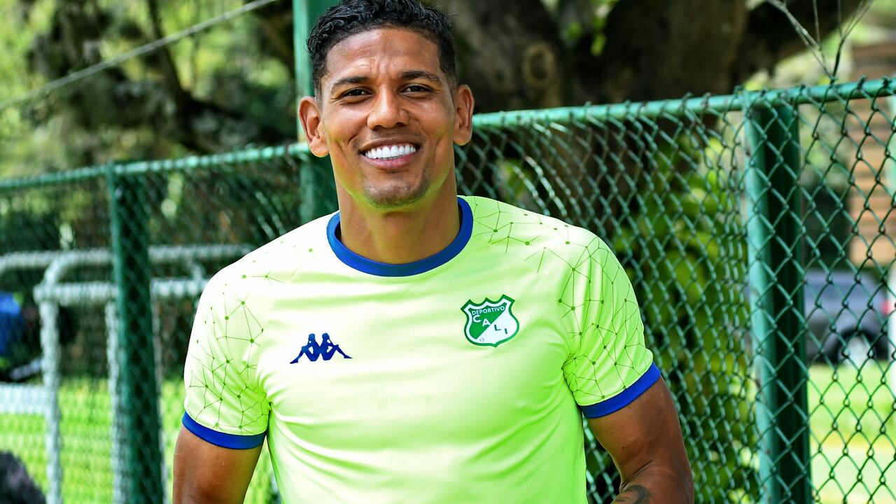 Alexander Mejía, volante y capitán del Deportivo Cali , Abril 24 de 2024, Foto Wirman Rios , EL PAIS