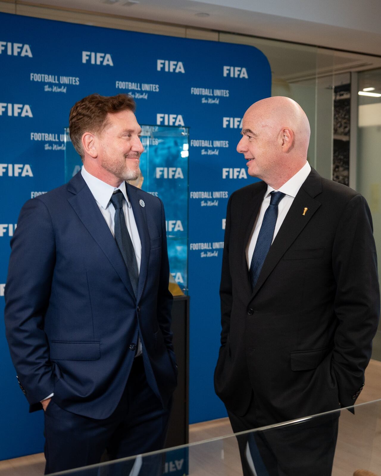 Presidente de la Conmebol y Presidente de la FIFA