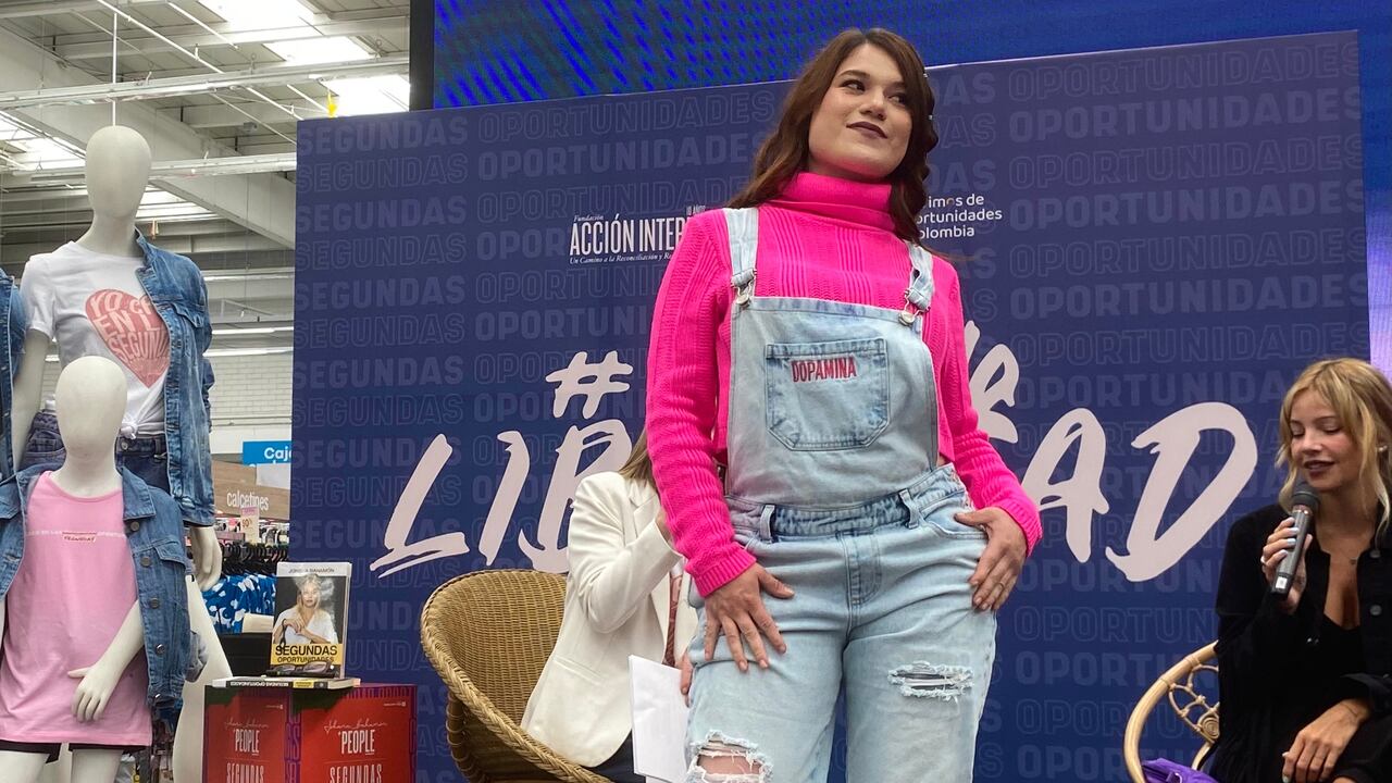 Pospenada desfila colección para Colombiamoda en iniciativa de Johana Bahamón #TeLuceLaLibertad