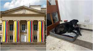 Casa de Nariño y la perrita Nega