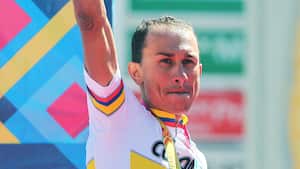 Marlon Pérez, ciclista colombiano de gran cercanía a Rigoberto Urán