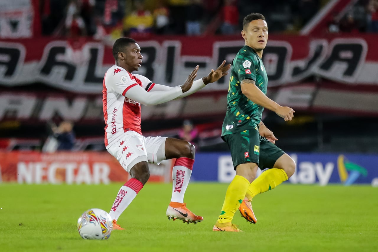 El año pasado Fabio Delgado jugó con Independiente Santa Fe.