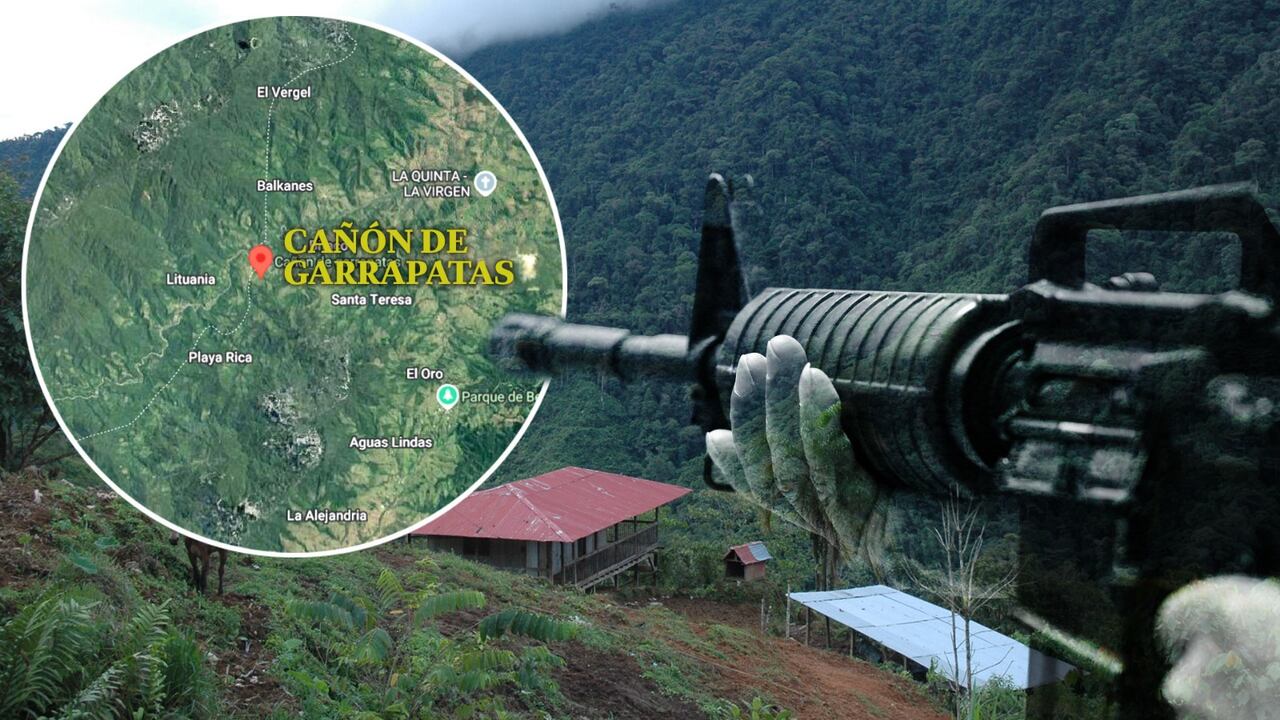 El control criminal del Cañón de Garrapatas lo viene ejerciendo desde hace varios meses el Clan del Golfo, luego de expulsar a la guerrilla del ELN de ese territorio del norte del Valle. Las comunidades campesinas han expresado su temor por los hechos violentos, mientras las Fuerzas Militares han realizado al menos cinco operativos contra este grupo en el último año.