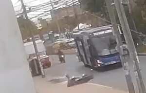 Motociclista falleció en un accidente de tránsito en Bogotá.