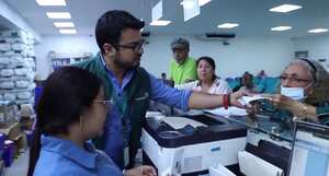 Superintendente de Salud verificó las fórmulas con los medicamentos en insumos entregados y los que no se dispensaron porque supuestamente no había inventario.