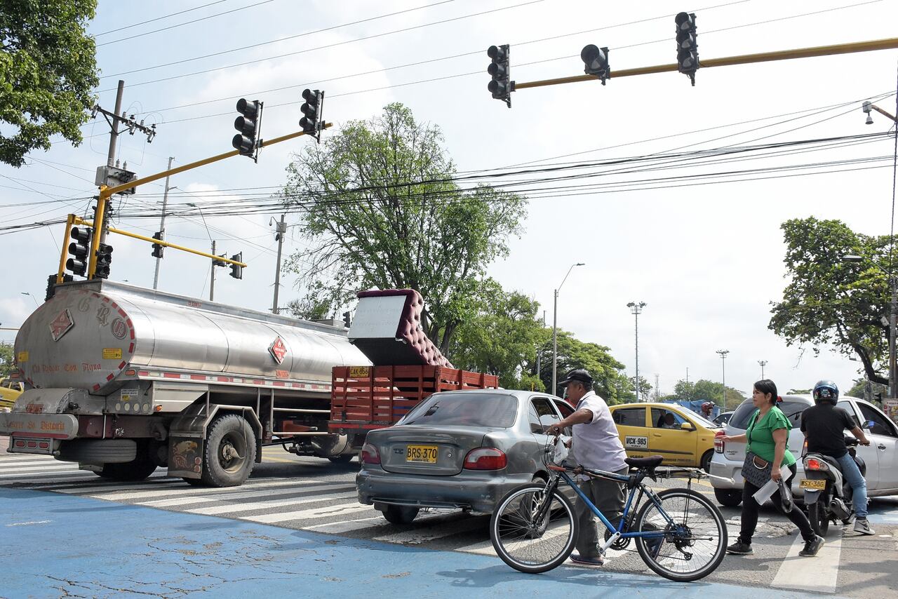 Recorrido semáforos en mal estado.