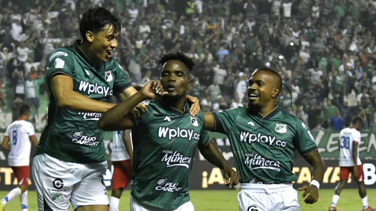 Imagen del partido entre Deportivo Cali y Unión Magdalena por la fecha 7 del segundo semestre de la Liga colombiana 2025.