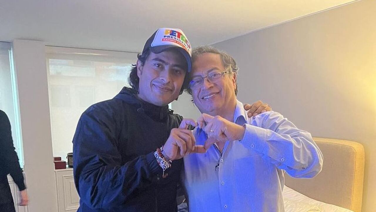 Ex ‘Protagonista de novela’ estaría de amores con hijo de Petro y románticas fotos serían la prueba