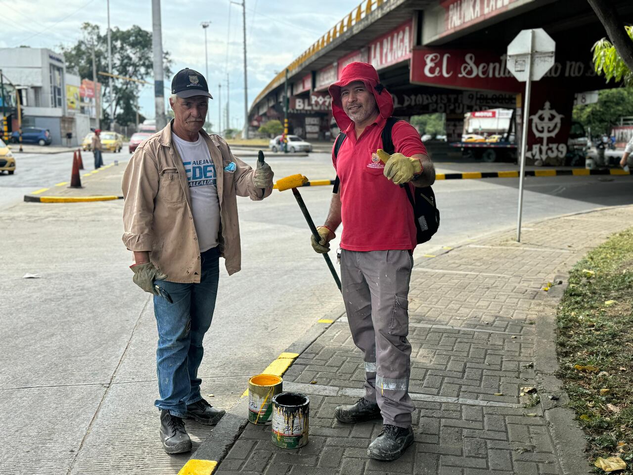 Las autoridades anunciaron labores de limpieza y pintura en la estructura.