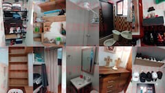 Adecuaciones encontradas en celdas ocupadas por cabecillas de bandas criminales que participan en la mesa de paz urbana.