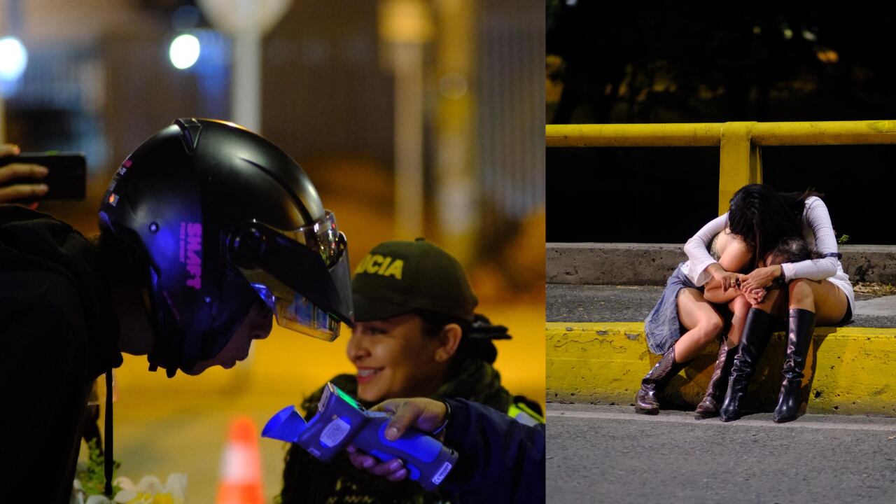 Durante la noche de esta fecha festiva, las autoridades adelantaron labores para garantizar que los conductores cumplieran las normas de convivencia.