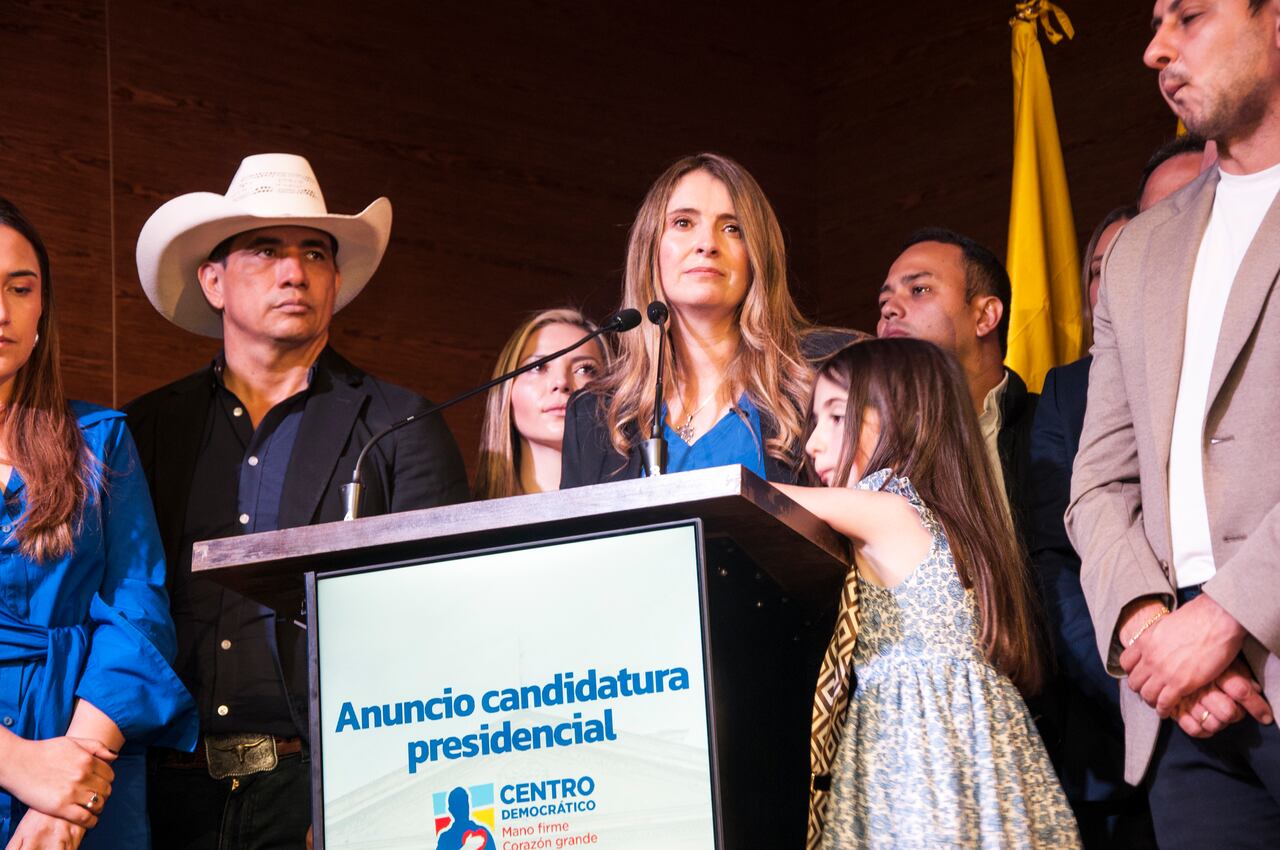 Paloma Valencia, candidata presidencial del Centro Democrático.