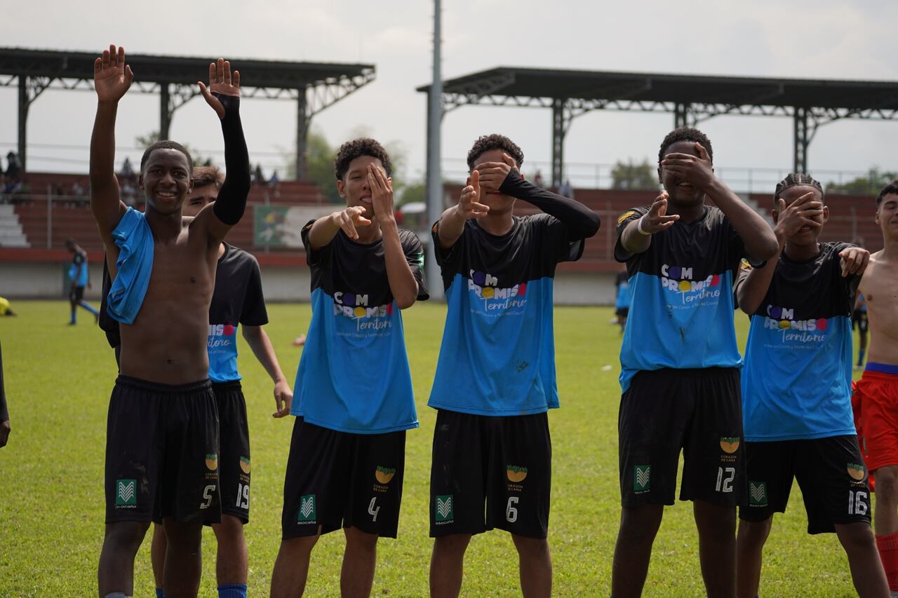 Campeones del Torneo Compromiso por la paz del norte del Cauca