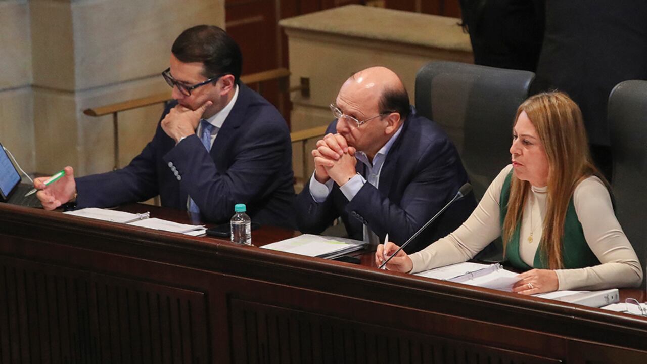 El ministro de Hacienda, Germán Ávila, hizo la primera presentación del proyecto de Presupuesto General 2026 ante las comisiones económicas conjuntas del Congreso.