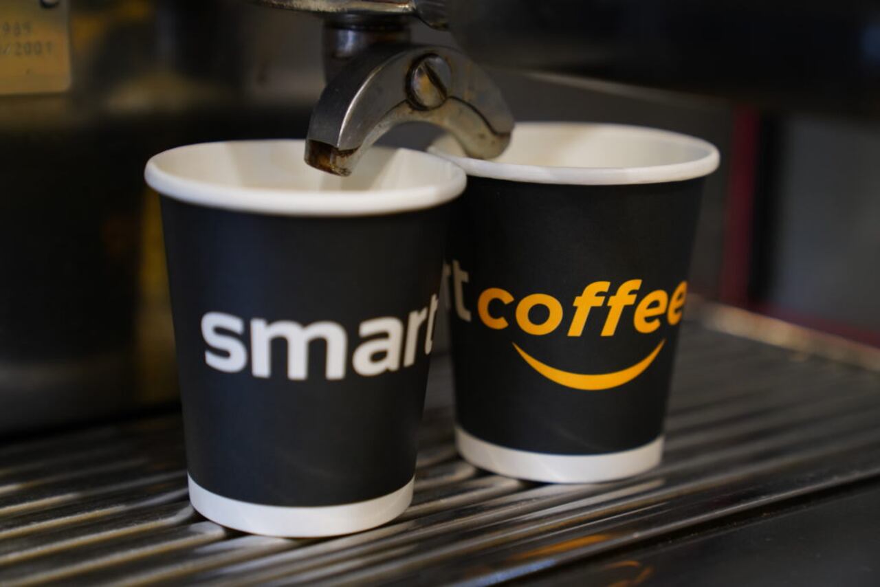 Café en el gimnasio