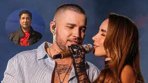 Iván Calderón, Jessi Uribe y Paola Jara