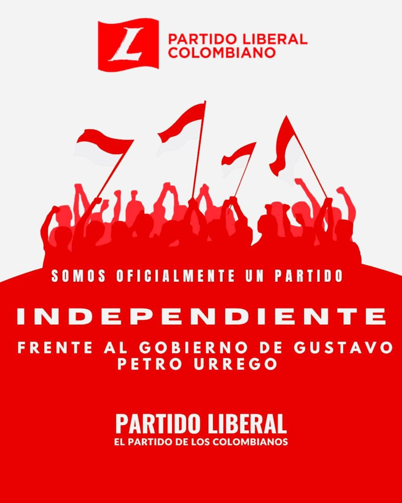 Decisión del Partido Liberal.