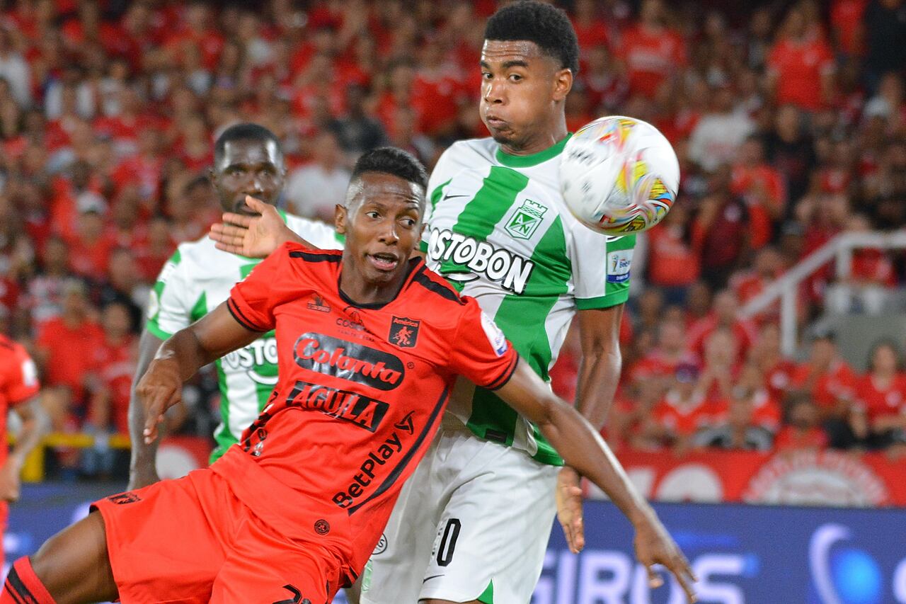 América de Cali perdió el duelo contra el Atletico Nacional 3 goles por 1 en el estadio Pascual Guerrero de Cali