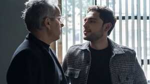 Carlos Báez en escena con Jorge Enrique Abello en 'Ana de Nadie'. Foto del Canal RCN.