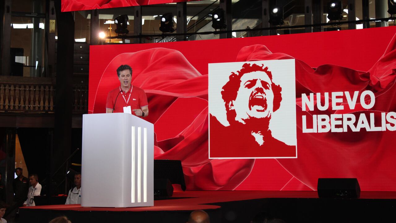 Juan Manuel Galán, en la cuarta convención del Nuevo Liberalismo en Cartagena