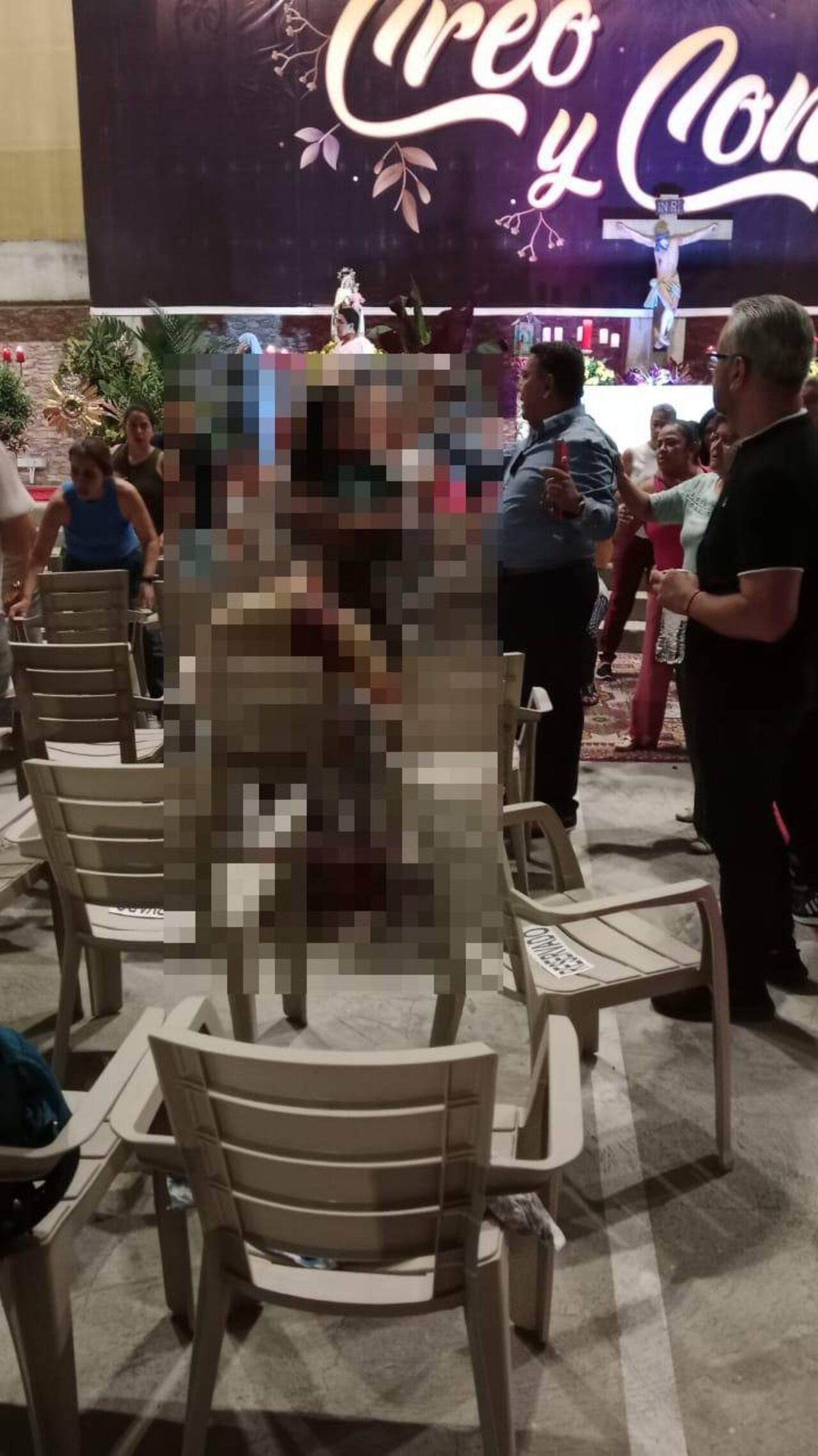 Homicidio en iglesia de Cali.