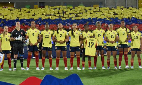 Selección Colombia - Final Copa América femenina 2022. Foto: FCF
