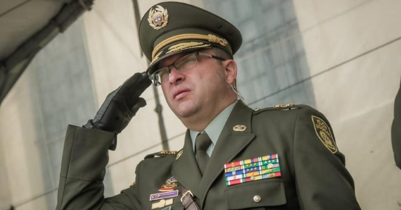 Carlos Fernando Triana, director de la Policía Nacional.
