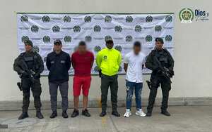 En el Valle del Cauca, en los municipios de Pradera y Palmira se dio con la captura de Orlando de Jesús Atehortúa Echeverry, alias “Maicol”, y la de Jefferson Andrés Rivera Prado, alias “Goyo”.