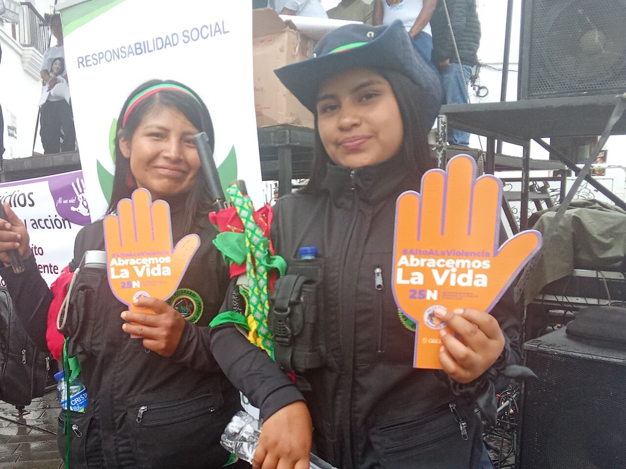 Movilización indígena polindara tras feminicidio de Gloria Quilindo