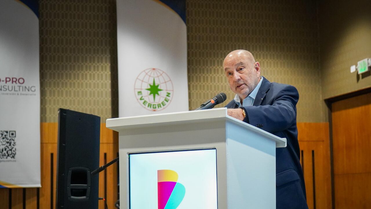 Ronald Bakalarz, presidente de la Junta de Analdex, durante la inauguración del Congreso de Exportadores del gremo. Foto: Prensa Analdex.