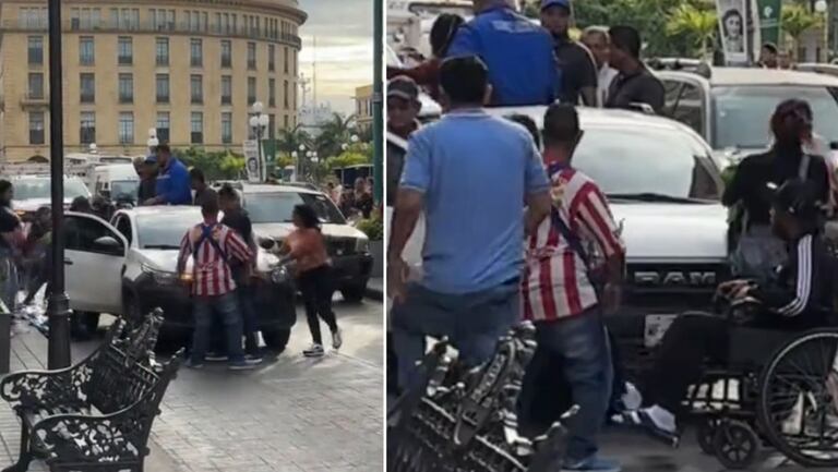 Operativo contra vendedores informales en Tampico deja un momento que se volvió viral.