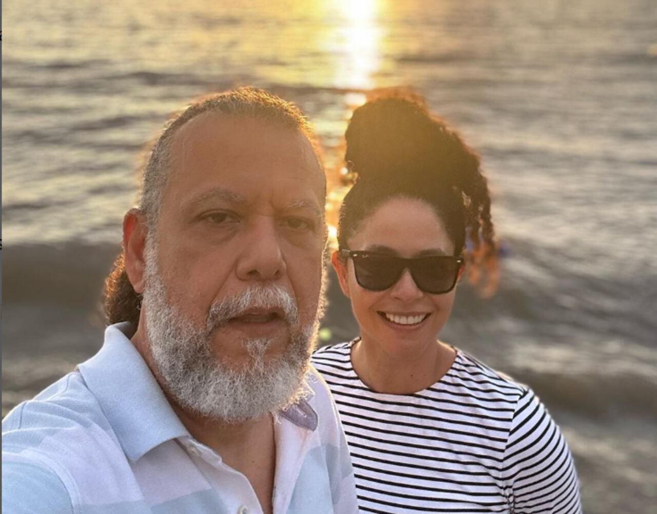 Alberto Linero y su esposa María Alcira Batista