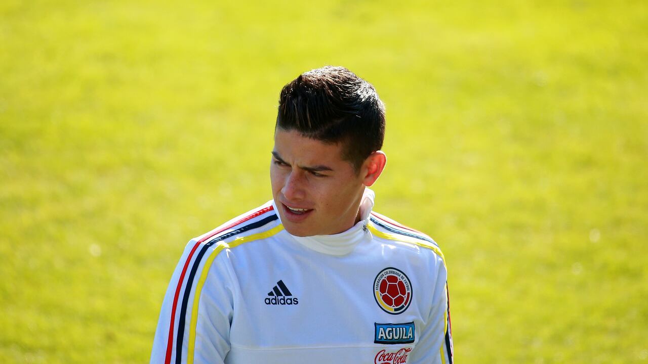 James Rodríguez con la Selección Colombia