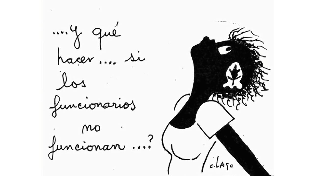 Caricatura de Nieves, 28 de enero de 2025.