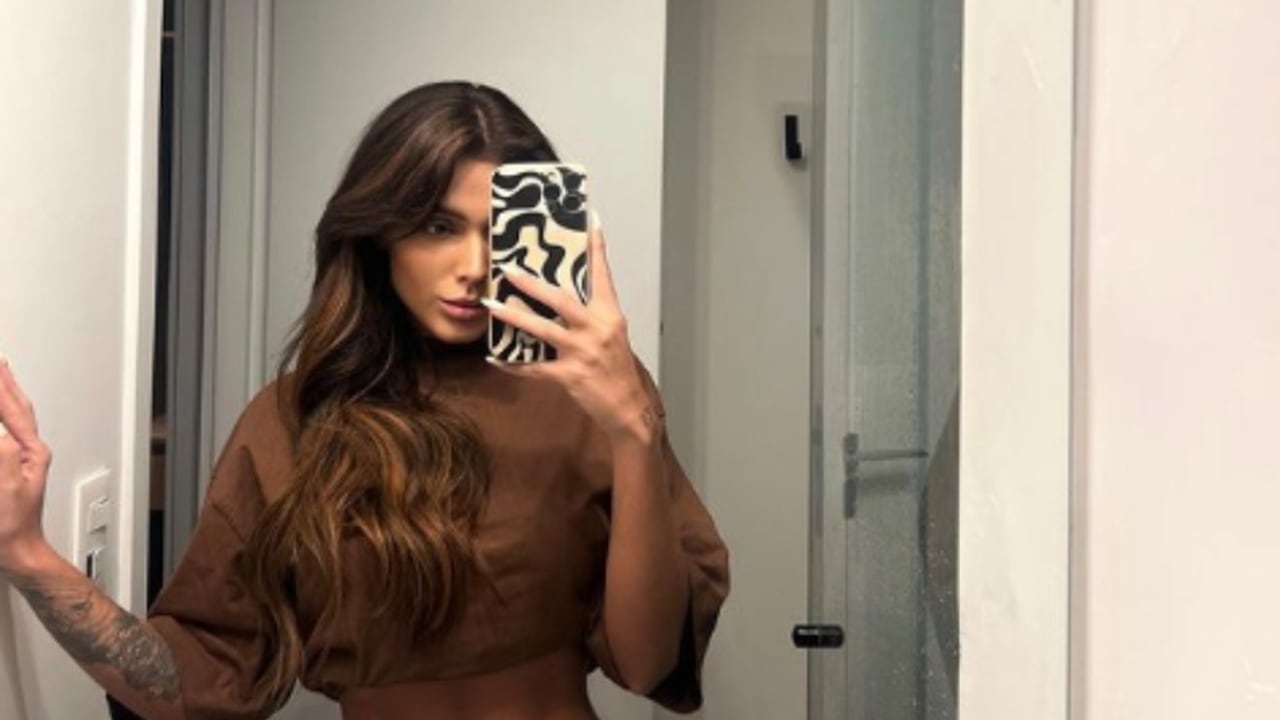 La brasileña llamó la atención en redes sociales.