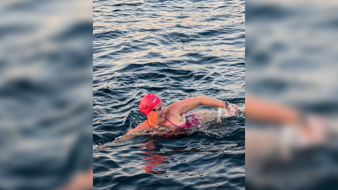 Eva Buzo, nadadora récord mundial estará este fin de semana en Buenaventura.