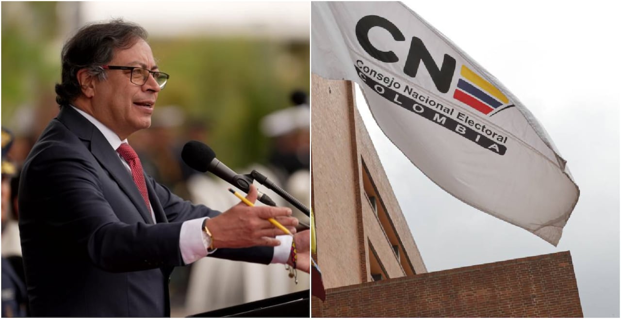 Presidente Gustavo Petro y CNE