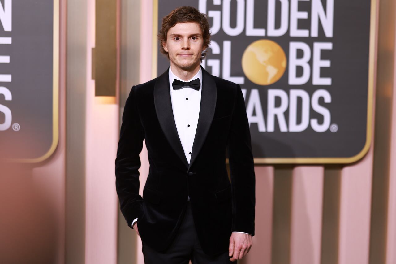 BEVERLY HILLS, CALIFORNIA - JANUARY 10: Evan Peters attends the 80th Annual Golden Globe Awards at The Beverly Hilton on January 10, 2023 in Beverly Hills, California. (Photo by Matt Winkelmeyer/FilmMagic)